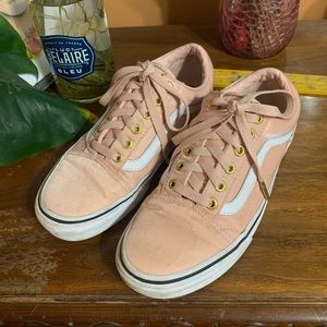Vans Satin Pink Sneakers